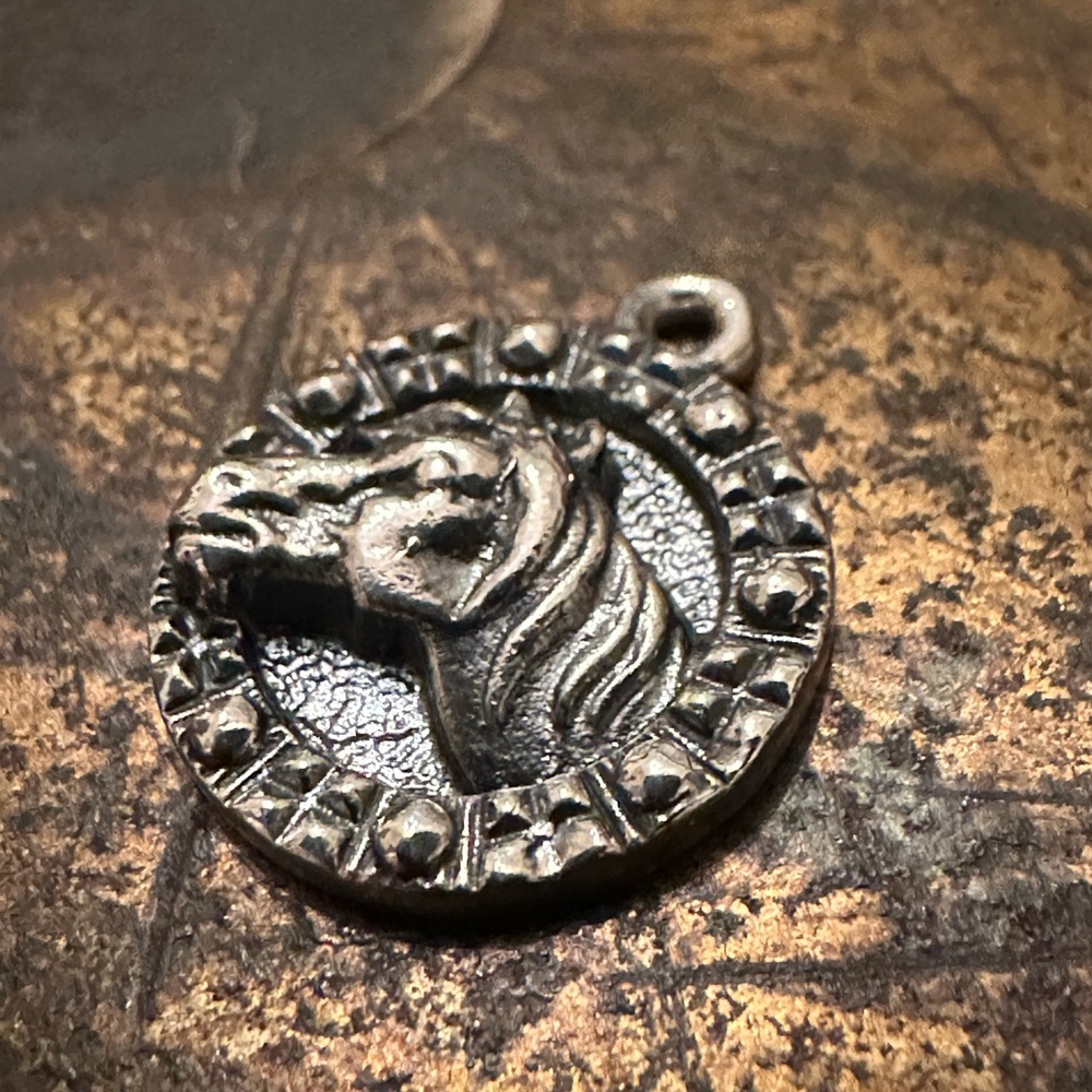 Retired James Avery Rare Horse Head Charm or Pendant Petite Size 925 Sterling! - Picture 5 of 6